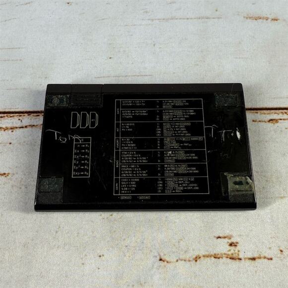 Vintage 1980s Hewlett Packard HP 12C Financial Calculator - Picture 2 of 5